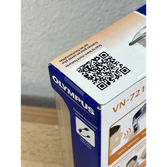 Olympus VN-721PC 2GB Digital Voice Recorder New Sealed - Picture 5 of 10